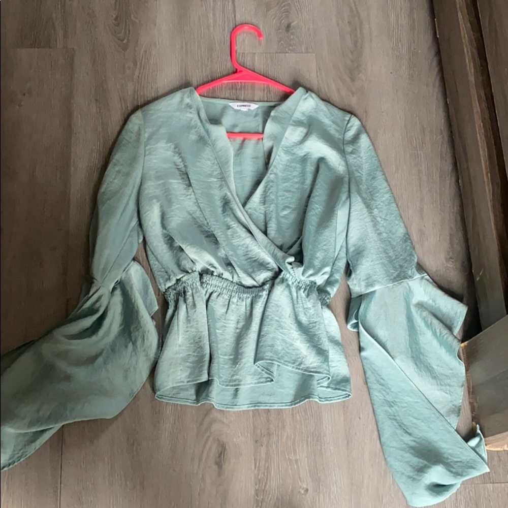 Express long sleeve blouse